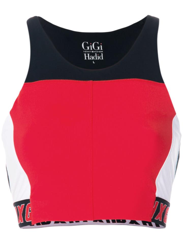 Tommy Hilfiger Tommy X Gigi Cropped Top - Red