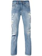 Levi's - Distressed Jeans - Men - Cotton - 33, Blue, Cotton