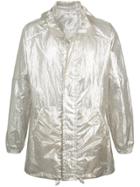 Julien David Oversized Jacket - Metallic