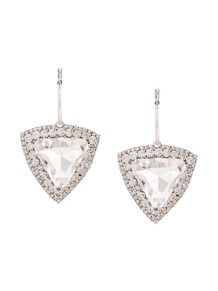 Dannijo Portner Drop Earrings - Silver