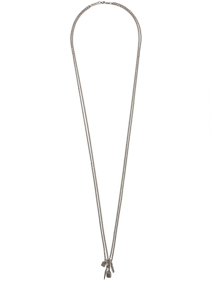 Tobias Wistisen Layered Necklace - Metallic