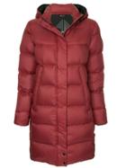 Moose Knuckles Padded Hooded Coat - Red