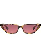 Vogue Eyewear Tortoiseshell Square Sunglasses - Brown