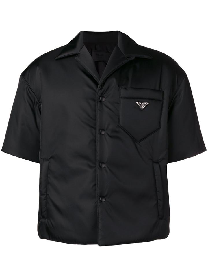Prada Padded Bowling Jacket - Black