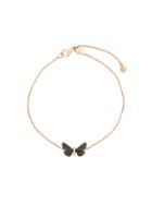Astley Clarke Cinnabar Papillion 14kt Gold And Diamond Bracelet -