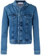 Gosha Rubchinskiy Denim Jacketn, Men's, Size: Xl, Blue, Cotton