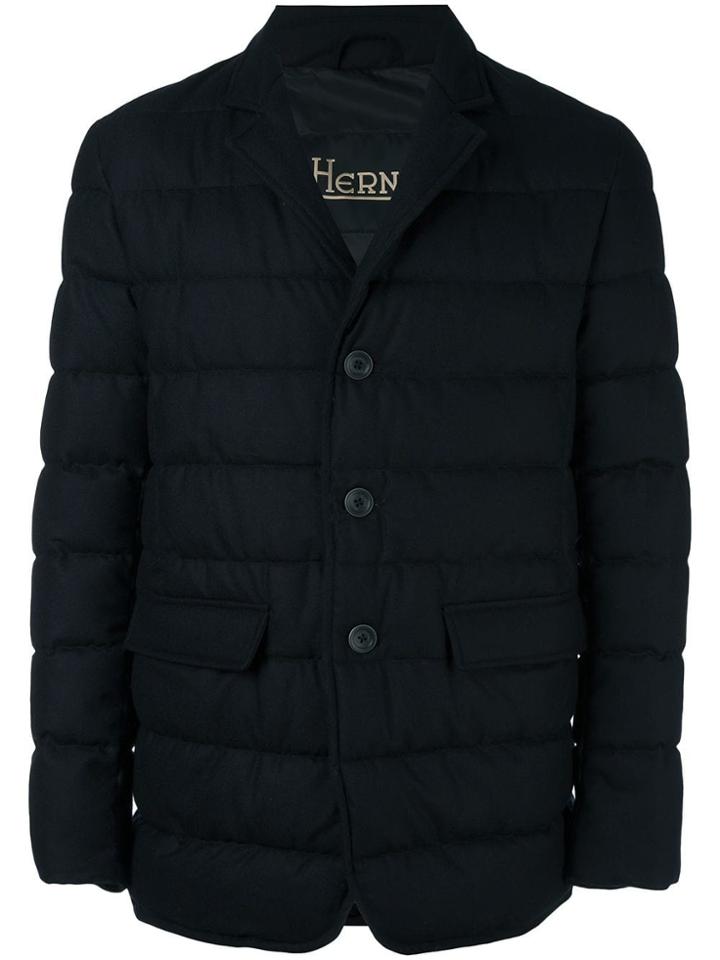 Herno Quilted Blazer - Blue