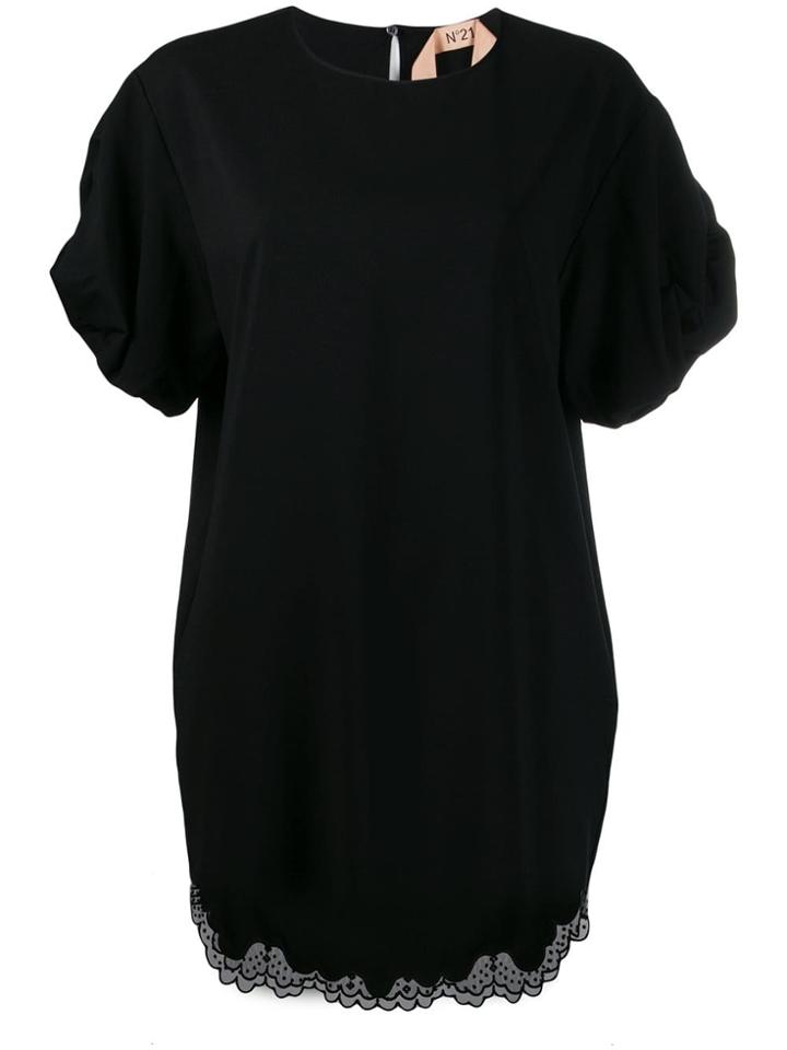 Nº21 Puff-sleeve Dress - 9000 Black