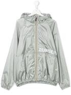 Burberry Kids Wind-breaker Jacket - Silver