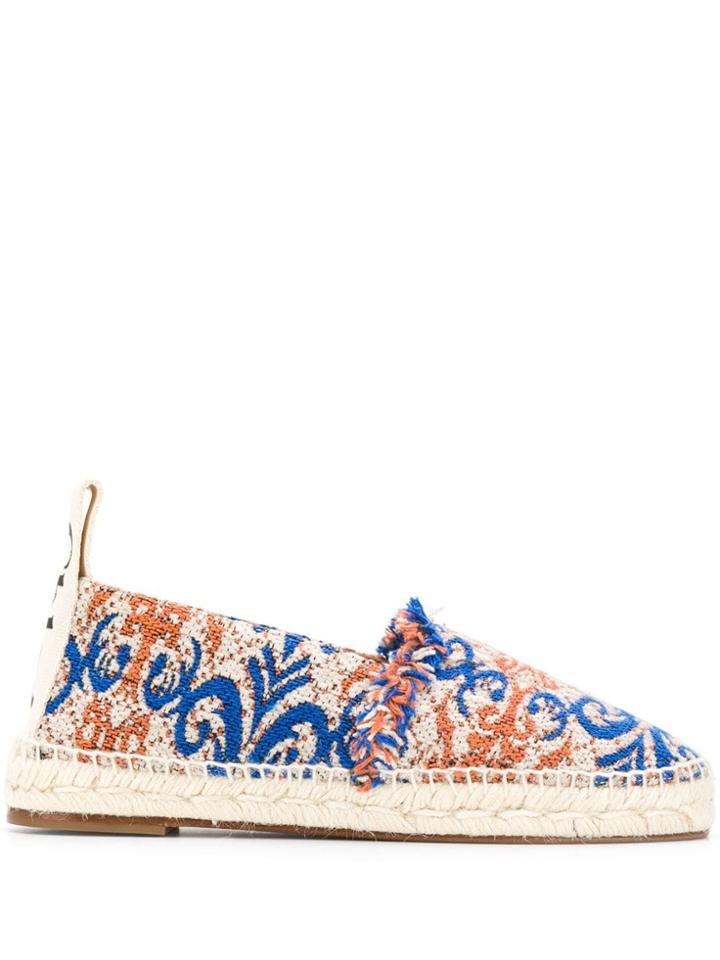 Chloé Tapestry Espadrilles - Neutrals
