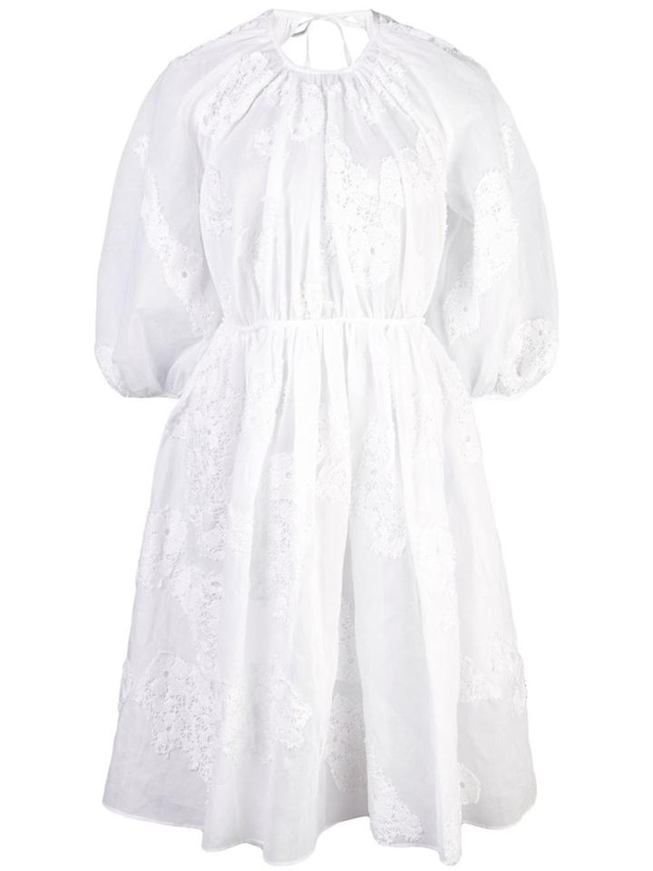 Cecilie Bahnsen Short Penny Dress - White