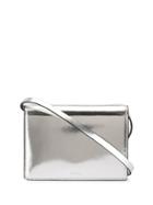 Juun.j Mini Crossbody Bag - Silver