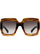 Gucci Eyewear Square-frame Sunglasses - Brown