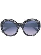 Emilio Pucci - Oversized Sunglasses - Women - Acetate - 54, Black, Acetate