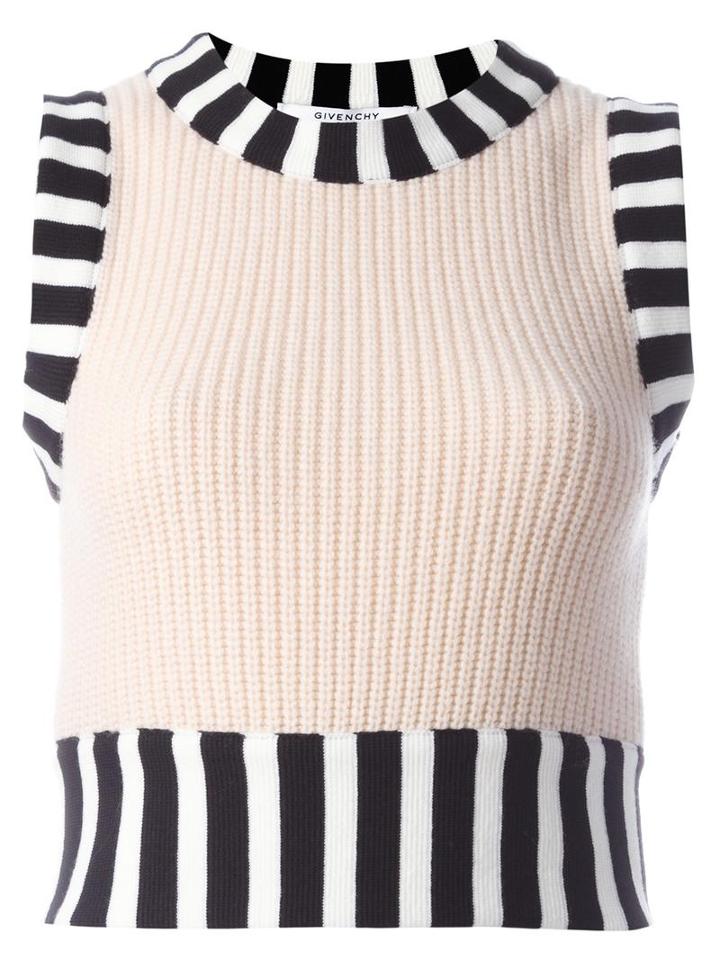 Givenchy Knitted Sleeveless Top, Women's, Size: Xs, Pink/purple, Wool