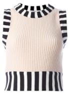 Givenchy Knitted Sleeveless Top, Women's, Size: Xs, Pink/purple, Wool