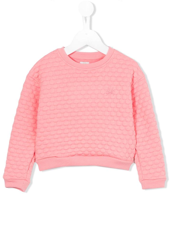 No Added Sugar Touchy Feely Sweatshirt, Toddler Girl's, Size: 5 Yrs, Pink/purple