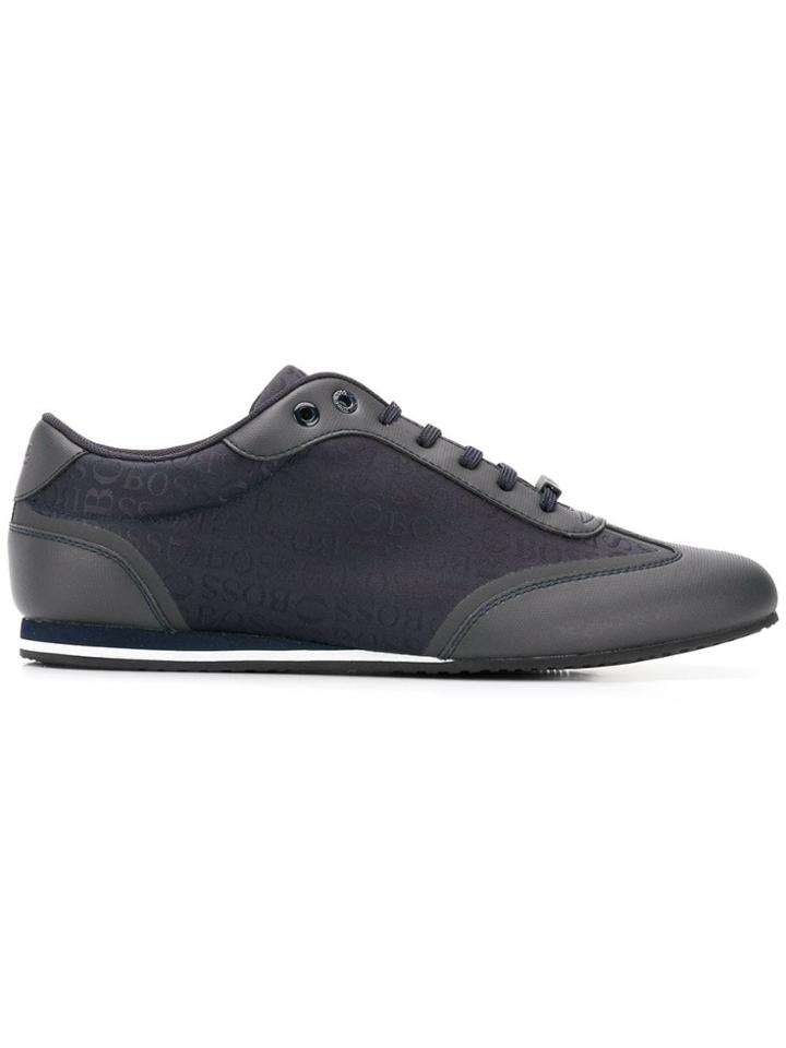 Boss Hugo Boss Lighter Lowp Logo Sneakers - Blue