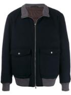 Barba Padded Interior Jacket - Blue