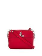 Vivienne Westwood Logo Plaque Crossbody Bag - Red