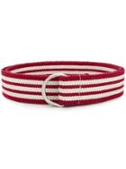 Isabel Marant Striped Belt - Red