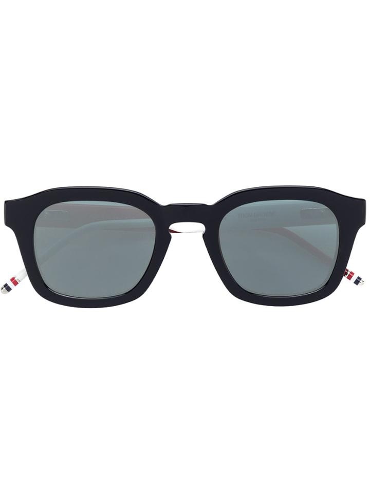 Thom Browne Eyewear Square Frame Sunglasses - Blue