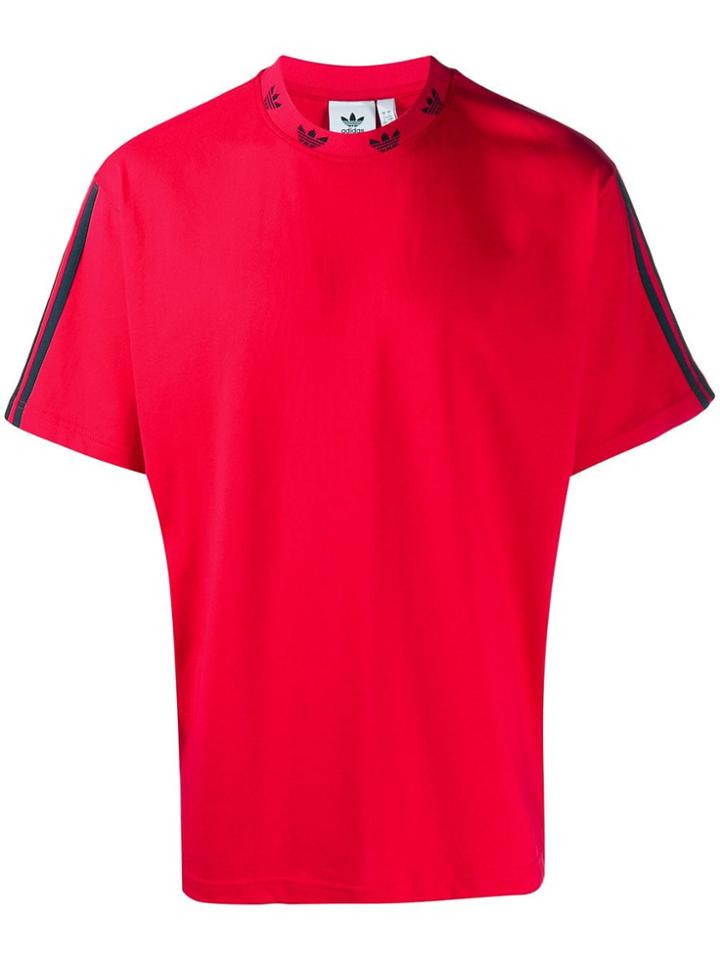 Adidas Logo Short-sleeve T-shirt - Red