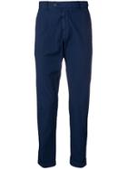Berwich Cropped Trousers - Blue