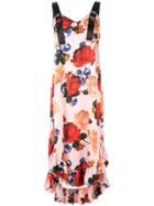 Mother Of Pearl Florence Dress With Crossback Straps - Pink