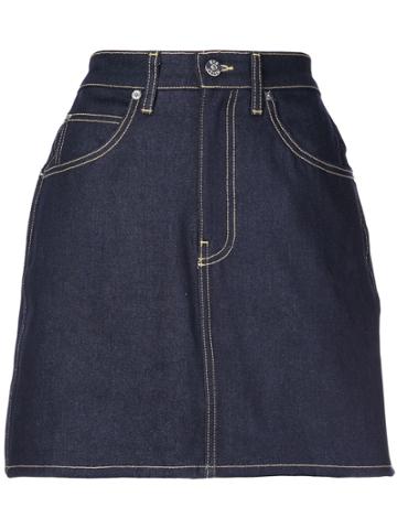 Eve Denim Denim Mini Skirt - Blue