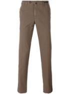 Pt01 - Skinny Trousers - Men - Cotton/spandex/elastane - 56, Brown, Cotton/spandex/elastane