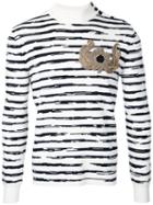 Alexander Mcqueen - Embroidered Jumper - Men - Wool - M, White, Wool