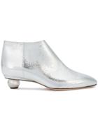 Alchimia Di Ballin Pearl Heel Boots - Grey
