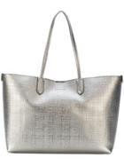 Alexander Mcqueen Large Shopper Tote - Metallic