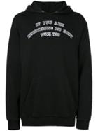 Palm Angels Kangaroo Pocket Hoody, Men's, Size: Large, Black, Cotton