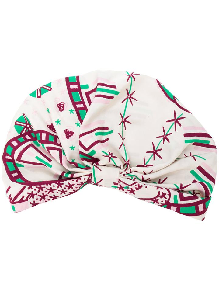 Valentino Valentino Garavani Printed Turban - Nude & Neutrals