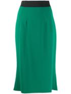 Dolce & Gabbana Midi Pencil Skirt - Green