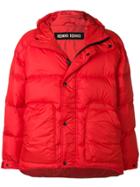 Ienki Ienki Oversized Hooded Padded Jacket - Red
