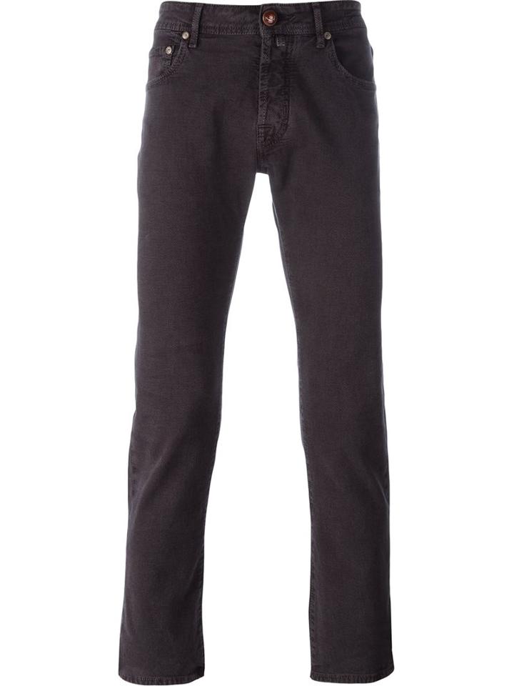 Jacob Cohen '688 Comfort' Jeans, Men's, Size: 36, Pink/purple, Cotton/spandex/elastane