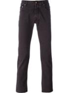 Jacob Cohen '688 Comfort' Jeans, Men's, Size: 36, Pink/purple, Cotton/spandex/elastane