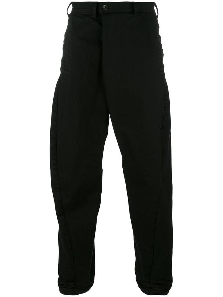 Julius Curved Jeg Jeans, Size: 1, Black, Cotton/polyester/polyurethane