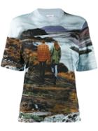 Chloé Graphic Print T-shirt - Brown