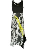 Mara Mac Abstract Print Asymmetric Dress - Unavailable