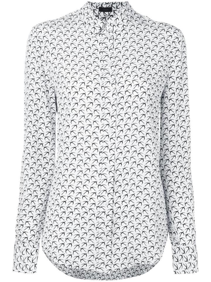 Joseph 'new Garçon' Bird Print Shirt, Women's, Size: 40, Silk