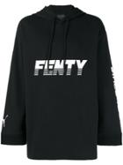 Fenty X Puma Oversized Logo Hoodie - Black