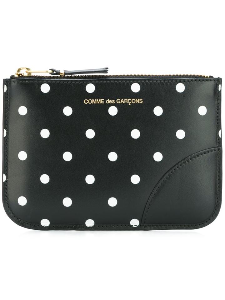 Comme Des Garçons Wallet 'polka Dots' Printed Wallet