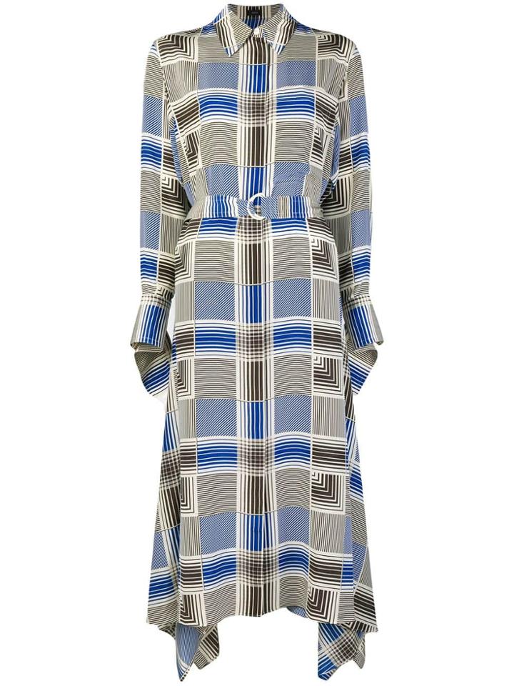 Joseph Geometric Printed Dress - Nude & Neutrals