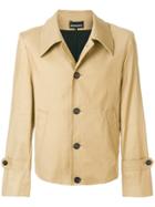 Ann Demeulemeester Oversized Collar Jacket - Nude & Neutrals