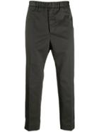 Jil Sander Elasticated Cropped Trousers - Grey