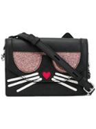Karl Lagerfeld Kocktail Cat Cross-body Bag, Women's, Black, Leather